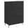  Fiókos szekrény Fekete 66 x 34,5 x 92 cm Szerelt Fa