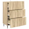  Fiókos szekrény Sonoma Tölgy 66 x 34,5 x 92 cm Szerelt Fa