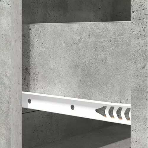  Fiókos szekrény Betonszürke 66 x 34,5 x 92 cm Szerelt Fa