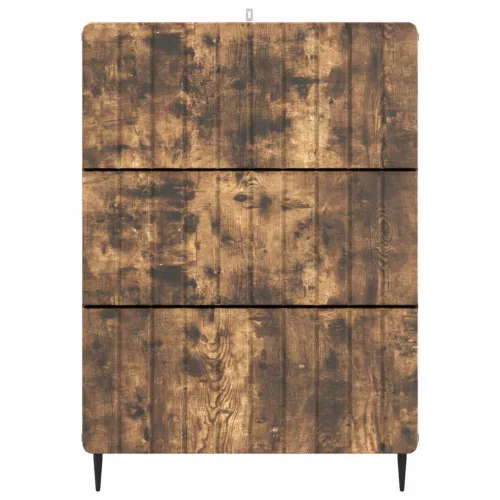  Fiókos szekrény Füstös Tölgy 66 x 34,5 x 92 cm Szerelt Fa