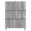  Fiókos szekrény Szürke Sonoma 66 x 34,5 x 92 cm Szerelt Fa