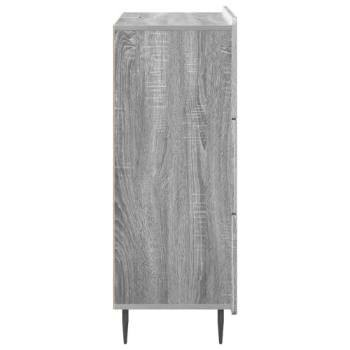  Fiókos szekrény Szürke Sonoma 66 x 34,5 x 92 cm Szerelt Fa