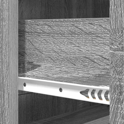  Fiókos szekrény Szürke Sonoma 66 x 34,5 x 92 cm Szerelt Fa