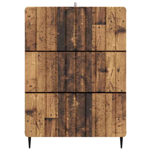  Fiókos szekrény Antik Fa 66 x 34,5 x 92 cm Szerelt Fa