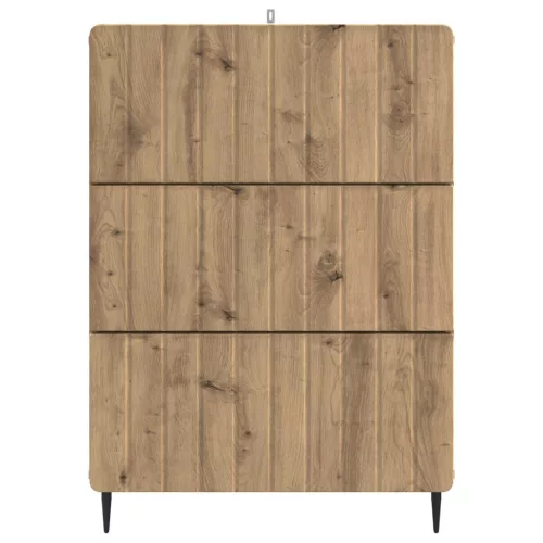  Fiókos szekrény Kézműves Tölgy 66 x 34,5 x 92 cm Szerelt Fa