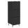  Fiókos szekrény Fekete 33 x 34,5 x 92 cm Szerelt Fa