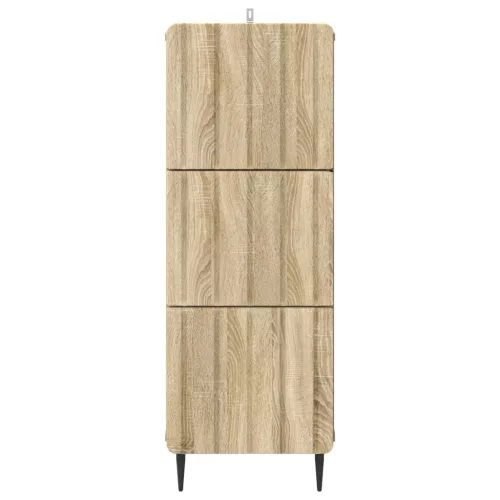  Fiókos szekrény Sonoma Tölgy 33 x 34,5 x 92 cm Szerelt Fa