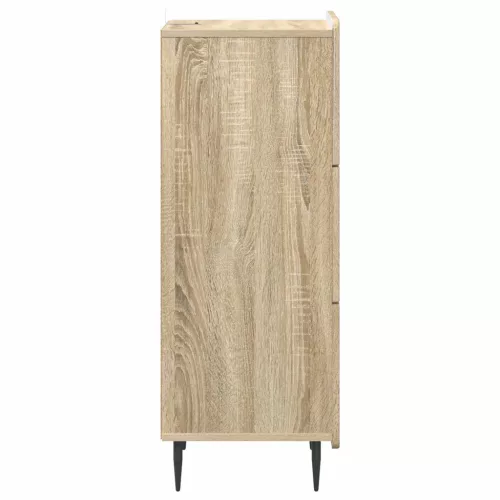  Fiókos szekrény Sonoma Tölgy 33 x 34,5 x 92 cm Szerelt Fa