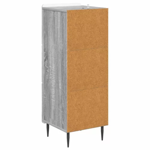  Fiókos szekrény Szürke Sonoma 33 x 34,5 x 92 cm Szerelt Fa