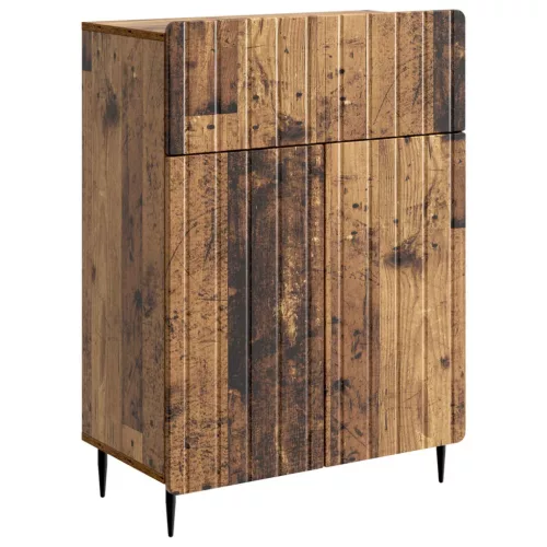  Széf fiókkal Antik Fa 66 x 34,5 x 92 cm Szerelt Fa