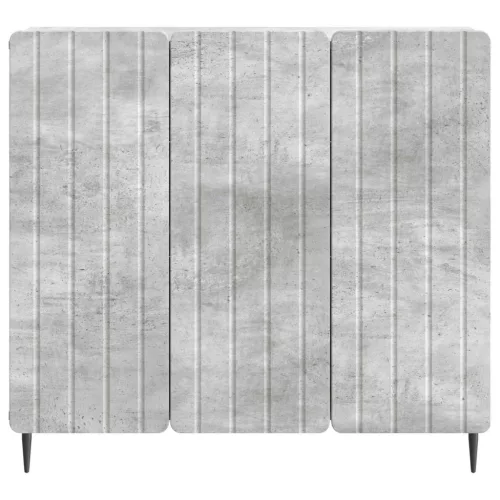  Széf Betonszürke 89 x 34,5 x 82 cm Szerelt Fa