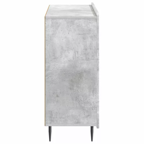  Széf Betonszürke 89 x 34,5 x 82 cm Szerelt Fa