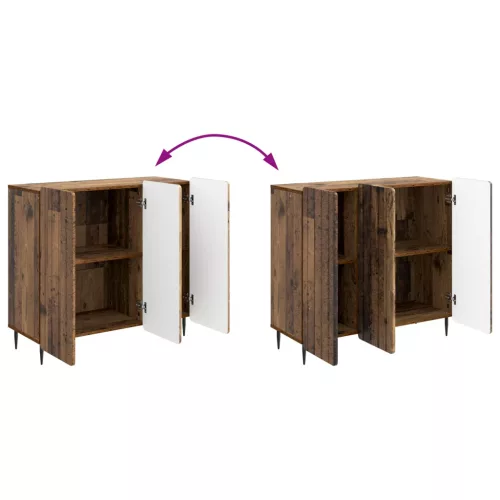  Széf Antik Fa 89 x 34,5 x 82 cm Szerelt Fa