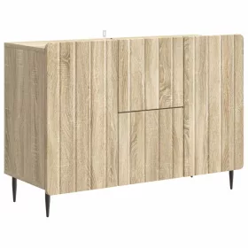  Széf fiókkal Sonoma Tölgy 89 x 34,5 x 62 cm Szerelt Fa