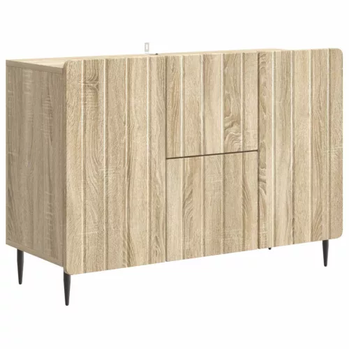  Széf fiókkal Sonoma Tölgy 89 x 34,5 x 62 cm Szerelt Fa