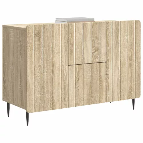  Széf fiókkal Sonoma Tölgy 89 x 34,5 x 62 cm Szerelt Fa