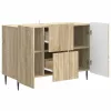  Széf fiókkal Sonoma Tölgy 89 x 34,5 x 62 cm Szerelt Fa