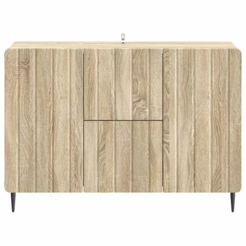  Széf fiókkal Sonoma Tölgy 89 x 34,5 x 62 cm Szerelt Fa