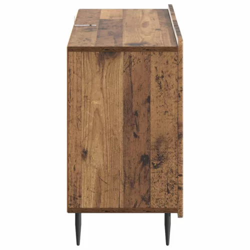  Széf fiókkal Antik Fa 89 x 34,5 x 62 cm Szerelt Fa