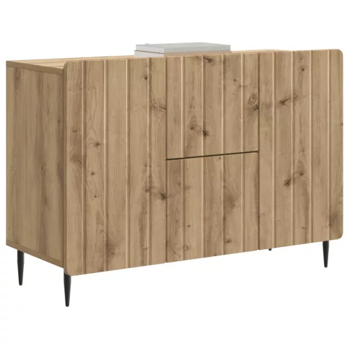  Széf fiókkal Kézműves Tölgy 89 x 34,5 x 62 cm Szerelt Fa