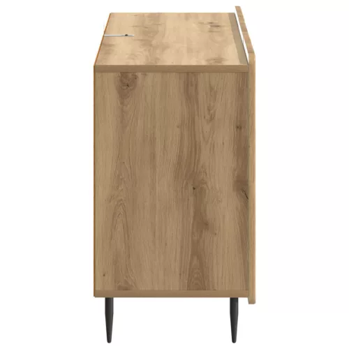  Széf fiókkal Kézműves Tölgy 89 x 34,5 x 62 cm Szerelt Fa