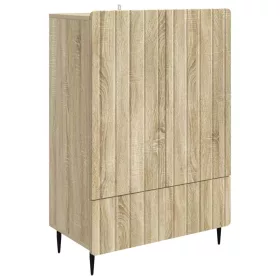  Széf fiókkal Sonoma Tölgy 66 x 34,5 x 97 cm Szerelt Fa