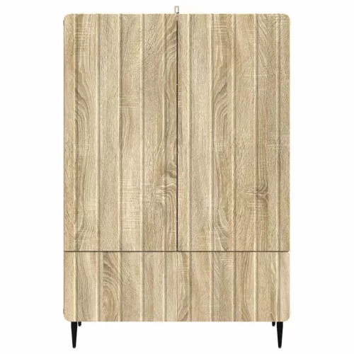  Széf fiókkal Sonoma Tölgy 66 x 34,5 x 97 cm Szerelt Fa