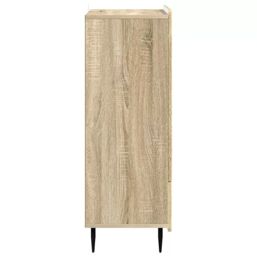  Széf fiókkal Sonoma Tölgy 66 x 34,5 x 97 cm Szerelt Fa