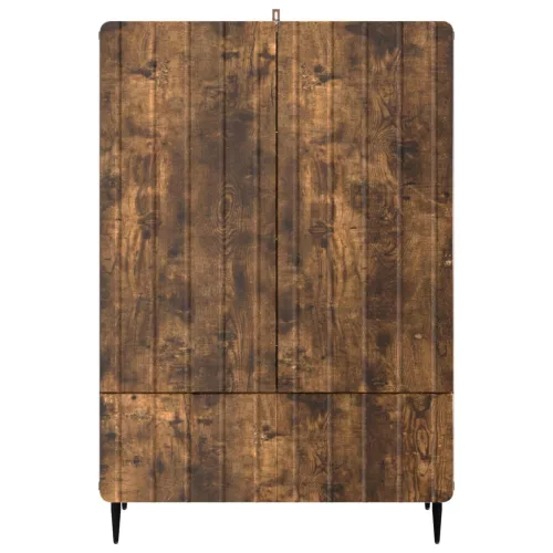  Széf fiókkal Füstös Tölgy 66 x 34,5 x 97 cm Szerelt Fa