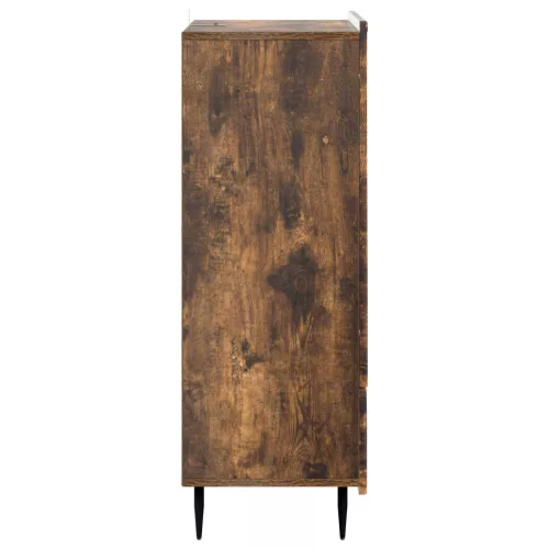  Széf fiókkal Füstös Tölgy 66 x 34,5 x 97 cm Szerelt Fa