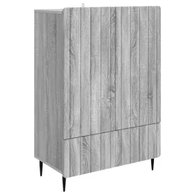  Széf fiókkal Szürke Sonoma 66 x 34,5 x 97 cm Szerelt Fa