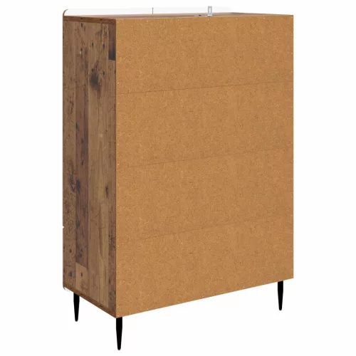  Széf fiókkal Antik Fa 66 x 34,5 x 97 cm Szerelt Fa