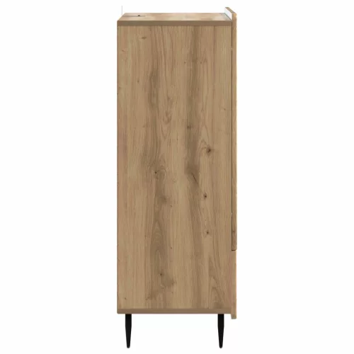  Széf fiókkal Kézműves Tölgy 66 x 34,5 x 97 cm Szerelt Fa