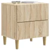  Éjjeliszekrény 2 pcs Sonoma Tölgy 43 x 34,5 x 48 cm Szerelt Fa
