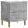 Éjjeliszekrény fiókkal Betonszürke 43 x 34,5 x 48 cm Szerelt Fa