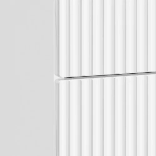  Éjjeliszekrény Magasfényű Fehér 43 x 34,5 x 48 cm Szerelt Fa