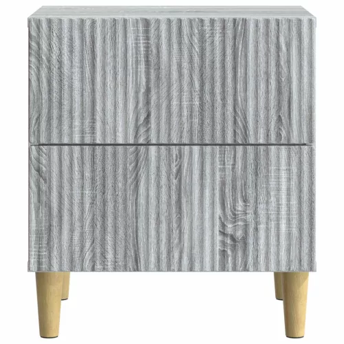  Éjjeliszekrény 2 pcs Szürke Sonoma 43 x 34,5 x 48 cm Szerelt Fa