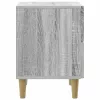  Éjjeliszekrény 2 pcs Szürke Sonoma 43 x 34,5 x 48 cm Szerelt Fa