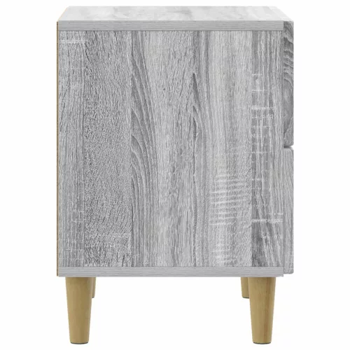  Éjjeliszekrény 2 pcs Szürke Sonoma 43 x 34,5 x 48 cm Szerelt Fa