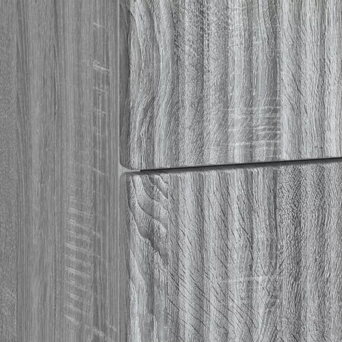  Éjjeliszekrény 2 pcs Szürke Sonoma 43 x 34,5 x 48 cm Szerelt Fa