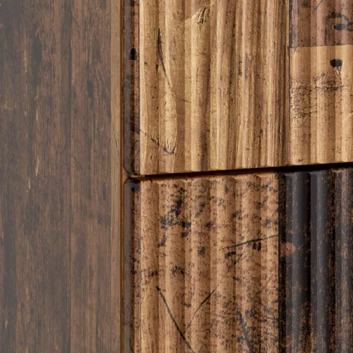  Éjjeliszekrény fiókkal Antik Fa 43 x 34,5 x 48 cm Szerelt Fa