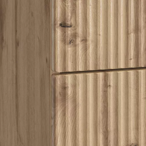  Éjjeliszekrény fiókkal 2 pcs Kézműves Tölgy 43 x 34,5 x 48 cm