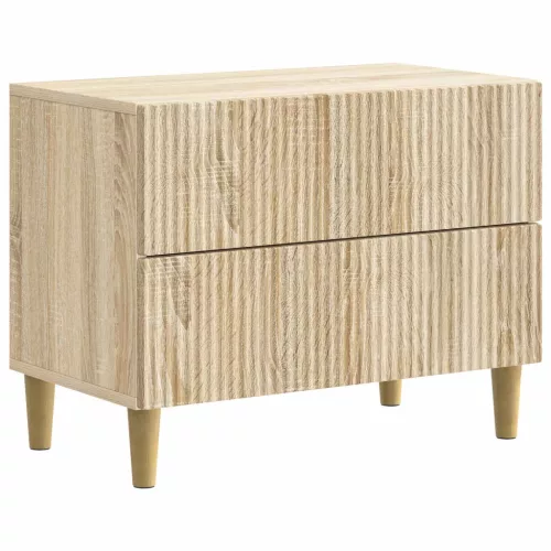  Éjjeliszekrény Sonoma Tölgy 62 x 34,5 x 48 cm Szerelt Fa