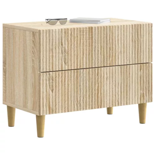  Éjjeliszekrény Sonoma Tölgy 62 x 34,5 x 48 cm Szerelt Fa