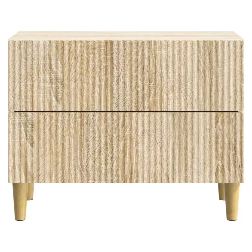  Éjjeliszekrény Sonoma Tölgy 62 x 34,5 x 48 cm Szerelt Fa