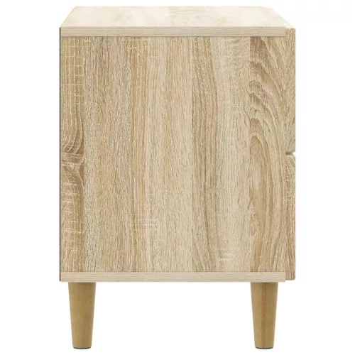  Éjjeliszekrény Sonoma Tölgy 62 x 34,5 x 48 cm Szerelt Fa
