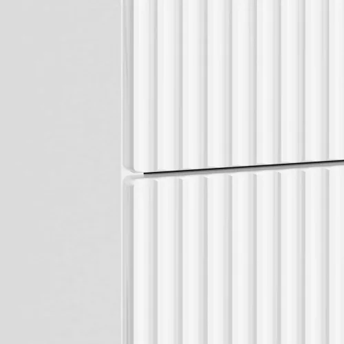  Éjjeliszekrény Magasfényű Fehér 62 x 34,5 x 48 cm Szerelt Fa