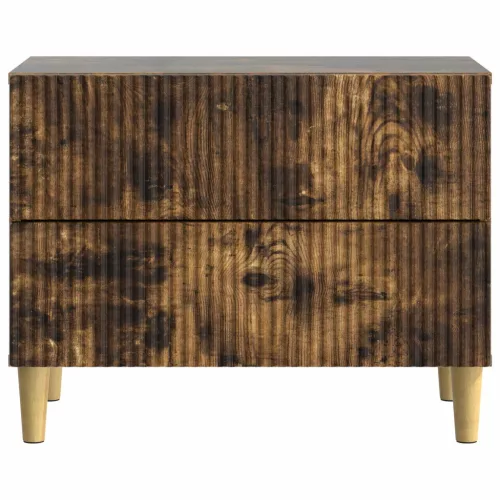  Éjjeliszekrény Füstös Tölgy 62 x 34,5 x 48 cm Szerelt Fa