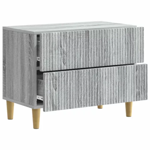  Éjjeliszekrény Szürke Sonoma 62 x 34,5 x 48 cm Szerelt Fa