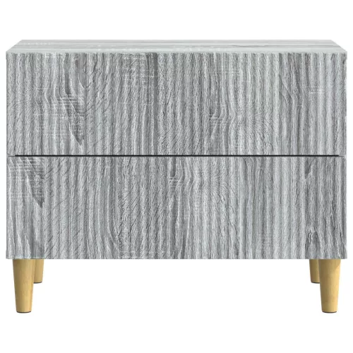  Éjjeliszekrény Szürke Sonoma 62 x 34,5 x 48 cm Szerelt Fa